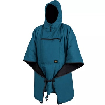 Poncho Helikon Swagman Roll Climashield Aqua Blue