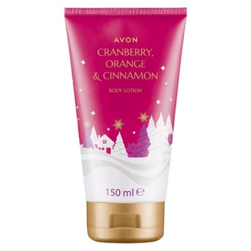 AVON BALSAM DO CIAŁA ŻURAWINA POMARAŃCZA CYNAMON