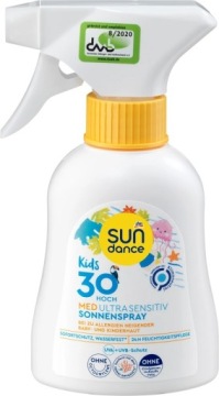 SUNDANCE MED KIDS спрей захисний SENSITIVE на сонце шкіра чутлива SPF 30+