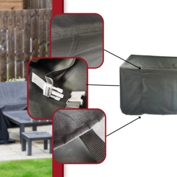 Крышка для садовой мебели Таблица 205x130x80 Серый