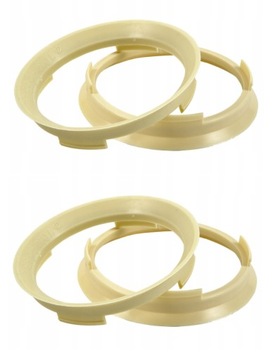 4x PIERŚCIENIE CENTRUJĄCE DO FELG 70,4 na 63,4mm