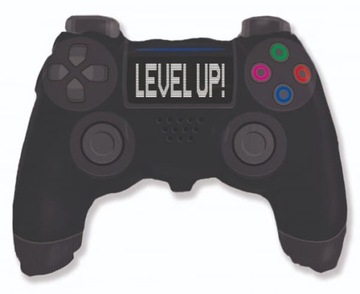 Balon foliowy pad kontroler do gry, gamer 35cm