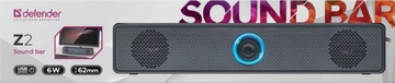Компьютерные колонки SOUNDBAR для ноутбуков USB LED