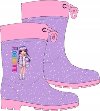 KALOSZE RAINBOW HIGH GUMIAKI - rozm. 27/28