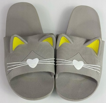 ШЛЕПКИ ДЛЯ БАССЕЙНА CAT, СЕРЫЕ 43/44