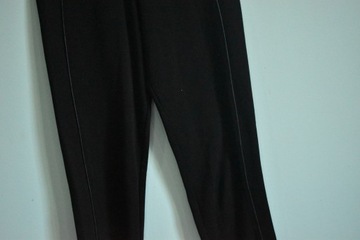 Spodnie materiałowe legginsy XS prążkowane wygodne