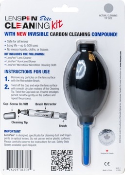 НАБОР ДЛЯ ЧИСТКИ ОПТИКИ LENSPEN PEAR PEN CLOT NLPK-1