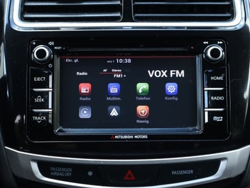 Mitsubishi ASX I SUV Facelifting 2015 1.6 117KM 2016 Mitsubishi ASX 1.6 MIVEC, Salon Polska, Navi, zdjęcie 11