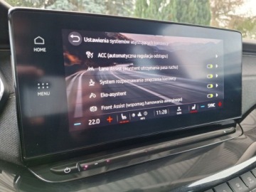 Skoda Octavia IV Liftback 1.5 TSI EVO 150KM 2022 Skoda Octavia serwis ASO 1.5TSI eTEC 150KM hak bezwypadkowy ACC navi Smart, zdjęcie 27