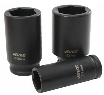 VERKE V39463 НАБОР УДАРНЫХ НАСАДОК 1/2