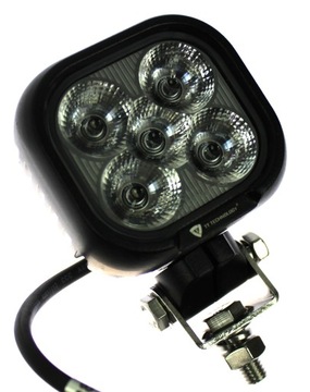 РАБОЧАЯ ЛАМПА 5 LED OSRAM 50W 12V 24V LED MEGA POWER ГАЛОГЕННАЯ КОНЦЕНТРИРОВАННАЯ