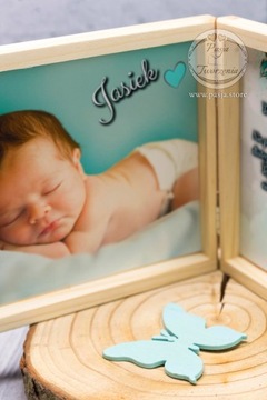 Благодарственная/сувенирная коробка для крестных родителей.