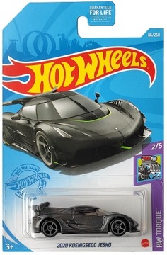 HOT WHEELS KOENIGSEGG JESKO HW TORQUE 2/5 1:64 NOWY !!!