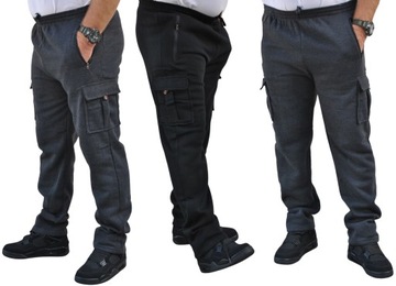 СПОРТИВНЫЕ БРЮКИ С 4 КАРМАНАМИ, ЧЕРНЫЙ ГРАФИТ. Размер. 4XL ПРЯМАЯ НОГА