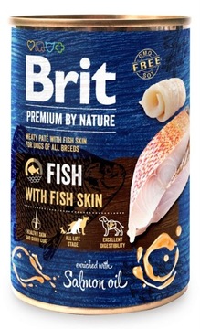 Brit Premium 400g Fish Ryba