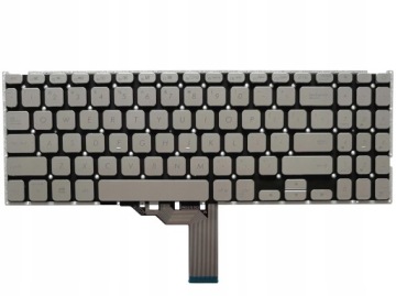 Klávesnice Pro Asus Vivobook 15 X 509 X 509FA X 512 A509 F509 R564 Led Stříbrná
