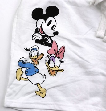 Spodenki damskie młodzieżowe krótkie Disney Myszka Mickey i Przyjaciele S