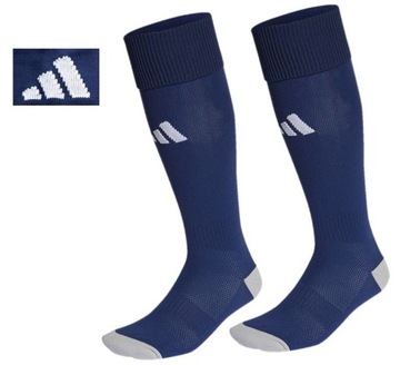 ADIDAS GETRY PIŁKARSKIE SKARPETY MILANO 23 MĘSKIE GRANATOWE 37-39