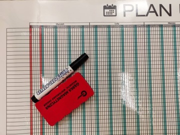 Стираемый календарь-календарь на 2024 год 84х59 А1