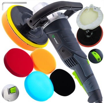 АВТОПОЛИРОВАЛЬНАЯ МАШИНА + ГУБКА + ДИСК