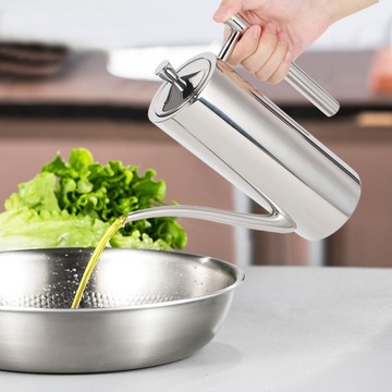 Пылезащитная нержавеющая сталь, защита от протечек, бутылка для масла, контейнер для специй