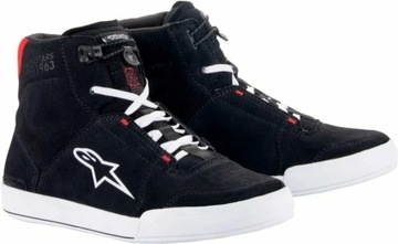 Chrome Shoes Black/White/Bright Red 43,5