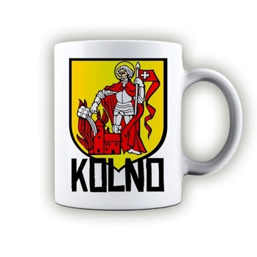 kubek ceramiczny Kolno herb
