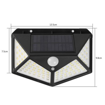 СОЛНЕЧНАЯ СВЕТОДИОДНАЯ ЛАМПА НАРУЖНАЯ НАСТЕННАЯ ЛАМПА, САДОВАЯ ФАСАДНАЯ НАСТЕННАЯ ЛАМПА