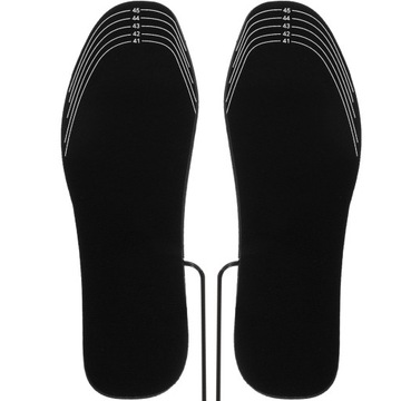 Стельки для обуви с подогревом 41-46. Термальные USB-грелки для ног на зиму.