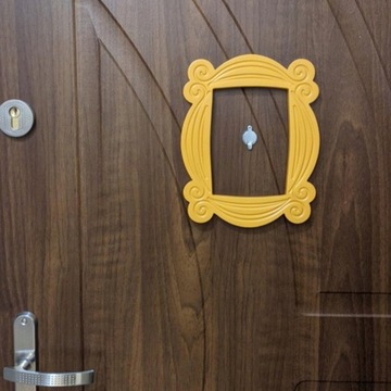Друзья желтая фоторамка | Желтый