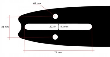 Направляющая пилы 40 см HUSQVARNA STIHL + ЦЕПИ