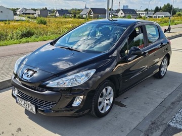 Peugeot 308 I 2009 Peugeot 308 I 1,6 120 KM Super Stan Panorama Tempomat Klimatronik Panorama
