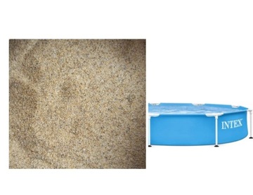 PIASEK KWARCOWY DO POMP FILTRUJĄCYCH PZH 25KG