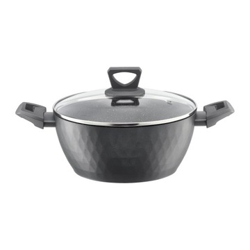 garnek DIAMOND z pokrywką 20cm AMBITION
