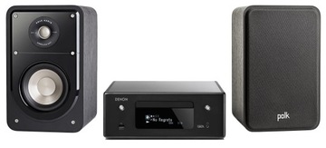 POLK AUDIO S15 + DENON CEOL 10 EXTRA ZESTAW STEREO