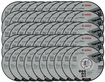 BOSCH 125x1 mm tarcza do stali INOX metalu 50 szt