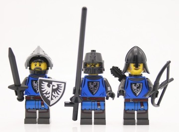LEGO Castle Black Falllcon drużyna rycerz figurki