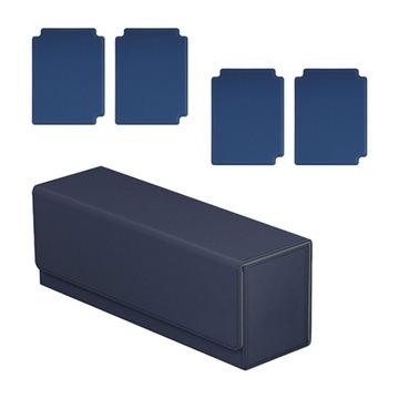 Pudełko na karty kolekcjonerskie. Kostki mogą pomieścić karty. Zabawka do zbierania kart. Premium Blue A