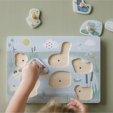 МАЛЕНЬКАЯ ГОЛЛАНДСКАЯ ЗВУКОВАЯ ПАЗЛ Little Goose FSC 1+