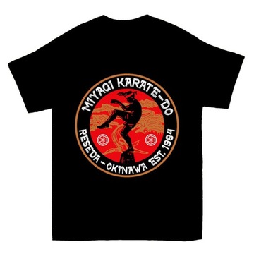 KOSZULKA Miyagi Karate Do Crane Kick Unisex cotton T-Shirt