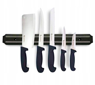 ДЕРЖАТЕЛЬ МАГНИТНОЙ ПОЛОСКИ ДЛЯ НОЖЕЙ И НОЖНИЦ