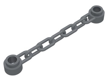 LEGO 92338 Ciemnoszary (DBG) łańcuch 5L 1szt