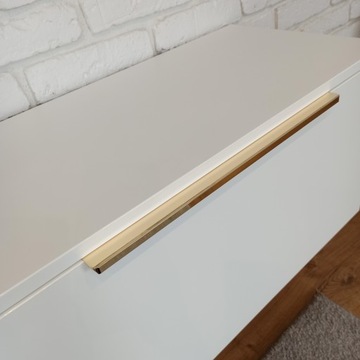 Leo Owal 256/276 мм золотая золотая мебельная ручка мебели