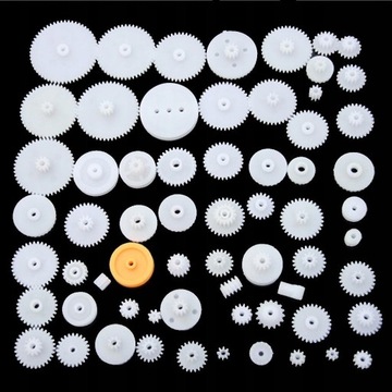 Пластиковые шестерни в стиле DIY 3x64
