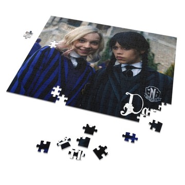 Puzzle + IMIĘ WEDNESDAY WZORY A3 252 el