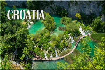 CHORWACJA JEZIORA PLITWICKIE MAGNES NA LODÓWKĘ