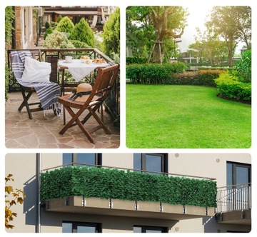 Искусственная сетка для живой изгороди, балконная сетка, коврик для затенения листьев БЕЗ 0,5х5м.