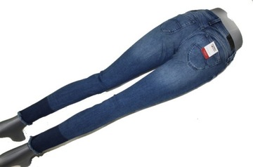 Damskie jeansy Tommy Jeans Sophie DW0DW03596 rurki niski stan oryg. W32/L30