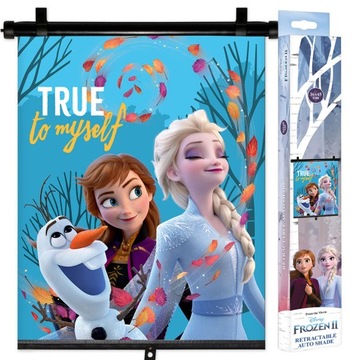 ROLETA SAMOCHODOWA DO AUTA PRZECIWSŁONECZNA Frozen 1 szt 36x45cm