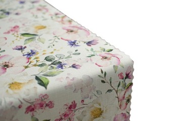 Настольная дорожка грязеотталкивающая с цветами 40Х40.